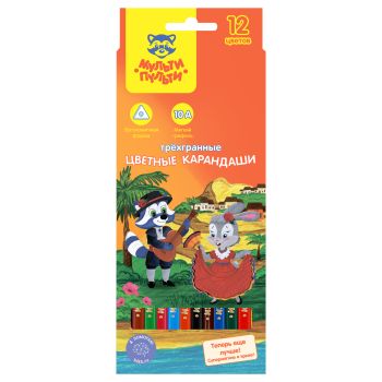 Карандаши цветные Мульти-Пульти 