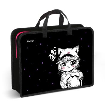 Папка с ручками 1 отделение, А4 Berlingo 