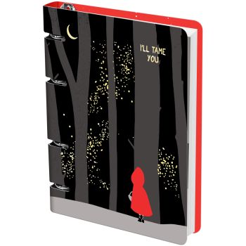 Тетрадь на кольцах А5, 100л., MESHU 