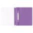 Папка-скоросшиватель пластик. СТАММ А5, 180мкм, фиолетовая с прозр. верхом