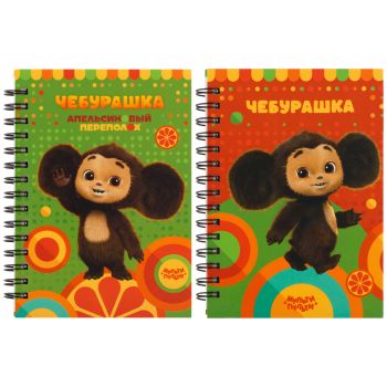 Записная книжка А6 96л. на гребне Мульти-Пульти 