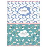 Альбом для рисования 16л., А4, на скрепке BG "Белые и Пушистые", эконом