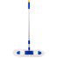 Швабра-рамка OfficeClean Professional, алюм. ручка 75-130см, насадка МОП хлопок (карманы) 40см
