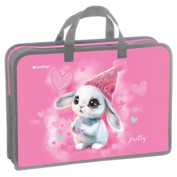 Папка с ручками 1 отделение, А4 Berlingo 