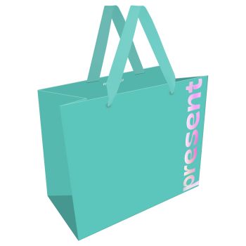 Пакет подарочный 32*26*12см MESHU 