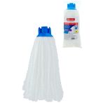 Насадка МОП для швабры OfficeClean Professional веревочная, микрофибра, ворс 24см, 120г Насадка МОП для швабры OfficeClean Professional веревочная, микрофибра, ворс 24см, 120г