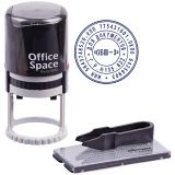 Печать самонаборная автоматическая OfficeSpace, Ø40мм, 2 круга Печать самонаборная автоматическая OfficeSpace, Ø40мм, 2 круга