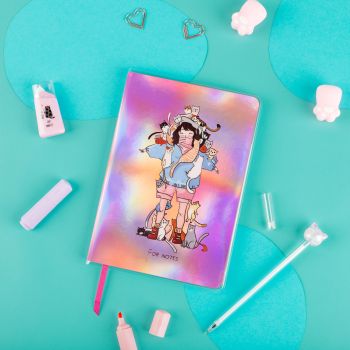 Записная книжка А5 80л., ЛАЙТ, кожзам, MESHU 