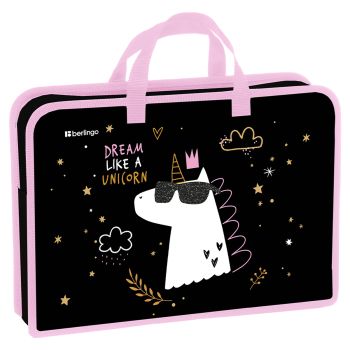 Папка с ручками 1 отделение, А4 Berlingo 