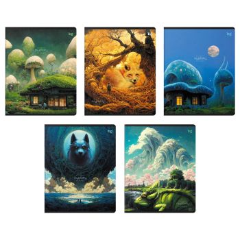 Тетрадь 60л., А5, клетка BG 