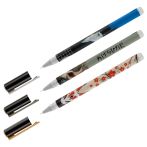 Ручка гелевая стираемая MESHU "Kitsune" синяя, 0,5мм, корпус ассорти