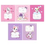 Тетрадь 18л., клетка BG "Мяу-Мяу"