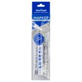 Маркер-краска для плиточных швов MunHwa "Grout Marker", 2мм + 2 запасных наконечника, водная основа, белый, пакет ПВХ, европодвес