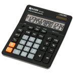 Калькулятор настольный Eleven SDC-554S, 14 разрядов, двойное питание, 155*205*36мм, черный Калькулятор настольный Eleven SDC-554S, 14 разрядов, двойное питание, 155*205*36мм, черный