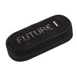 Пенал корпусный 1 отделение, 220*90*45 мм, Berlingo "FutureX", полиэстер