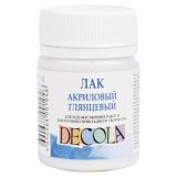 Лак акриловый глянцевый Decola, 50мл Лак акриловый глянцевый Decola, 50мл