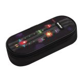 Пенал корпусный 1 отделение, 220*90*45 мм, Berlingo "Space Battle", полиэстер