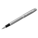Ручка перьевая Parker "IM Essential Stainless Steel CT" синяя, 0,8мм, подарочная упаковка Ручка перьевая Parker "IM Essential Stainless Steel CT" синяя, 0,8мм, подарочная упаковка