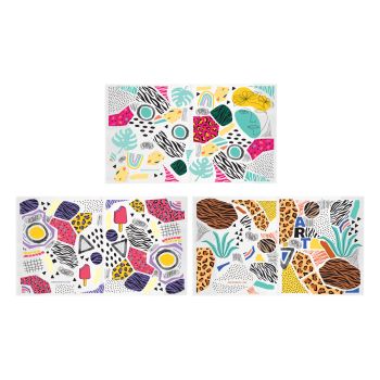 Набор обложек (3шт.) 210*350 для дневников и тетрадей в мягком переплете, Greenwich Line, ПВХ 180мкм, 