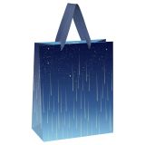 Пакет подарочный 11*14*6,5см MESHU "Star rain", фольга, матовая ламинация Пакет подарочный 11*14*6,5см MESHU "Star rain", фольга, матовая ламинация
