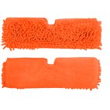 Насадка МОП для швабры OfficeClean Professional двусторонняя, 40*10см, микрофибра, оранжевая