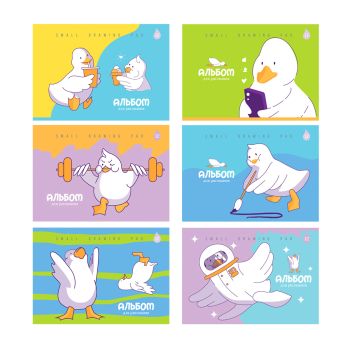 Альбом для рисования 12л., А5, на скрепке BG 