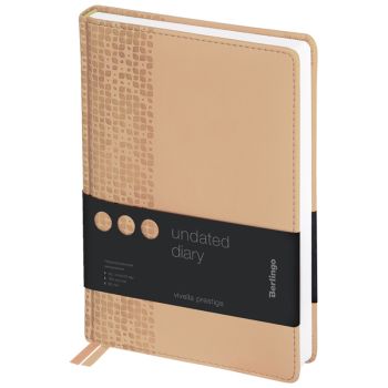 Ежедневник недатированный, А5, 160л., кожзам, Berlingo 