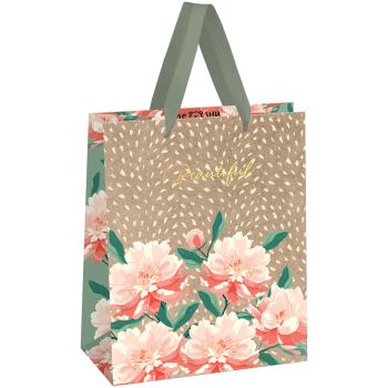 Пакет подарочный 18*23*10см MESHU 