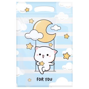 Набор подарочных пакетов 15*22 см, зип-лок, MESHU 