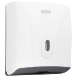Диспенсер для полотенец листовых OfficeClean Professional система H3, (V-сл.), ABS-пластик, механич., белый Диспенсер для полотенец листовых OfficeClean Professional система H3, (V-сл.), ABS-пластик, механич., белый
