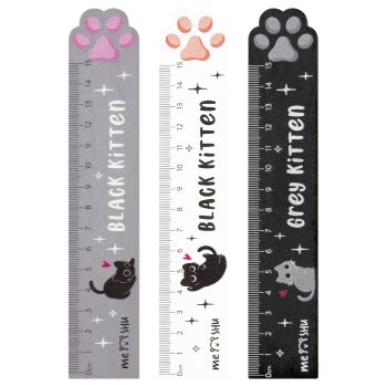 Линейка 15см MESHU 