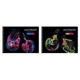 Скетчбук 60л., А5 BG "Imagine", на гребне, матовая ламинация, выборочный лак, 120г/м2 Скетчбук 60л., А5 BG "Imagine", на гребне, матовая ламинация, выборочный лак, 120г/м2