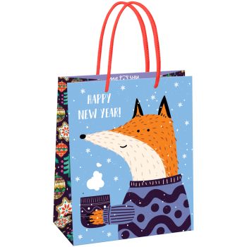 Пакет подарочный 18*23*10см MESHU 