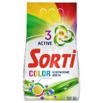 Порошок для машинной стирки Sorti "Color", 3кг