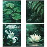 Тетрадь 48л., А5, клетка BG "Гармония", матовая ламинация, тиснение фольгой, с форзацем, 70г/м2