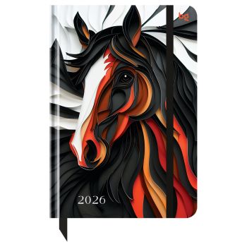 Ежедневник датированный 2026, А5, 176л., 7БЦ BG 