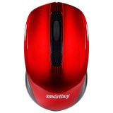 Мышь беспроводная Smartbuy ONE 332, красный, USB, 3btn+Roll Мышь беспроводная Smartbuy ONE 332, красный, USB, 3btn+Roll