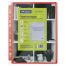 Папка-вкладыш с перфорацией на кнопке OfficeSpace А4, ПВХ, 180мкм, расширяющаяся до 250л., цветная, ассорти