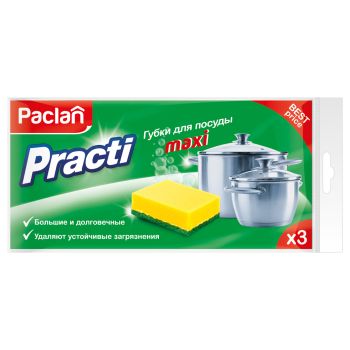 Губки для посуды Paclan 