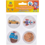 Набор световозвращающих наклеек Мульти-Пульти "Для мальчиков", ПВХ, 4шт.