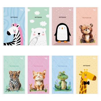 Блокнот А6 32л., на скрепке BG 