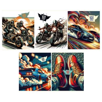 Тетрадь 48л., А5, клетка BG 