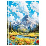 Бизнес-блокнот А4, 120л., BG "Природа", глянцевая ламинация