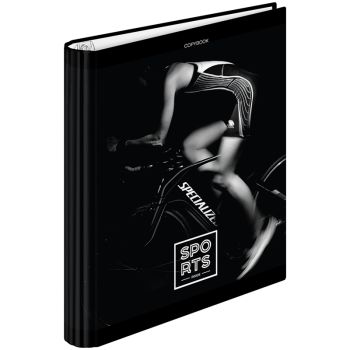 Тетрадь на кольцах А5, 120л., 7БЦ, ArtSpace 