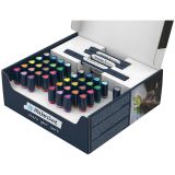 Набор двухсторонних маркеров-кистей Schneider "Twinmarker Paint-It" 52 предмета, на водной основе, кисть/пулевидный Набор двухсторонних маркеров-кистей Schneider "Twinmarker Paint-It" 52 предмета, на водной основе, кисть/пулевидный