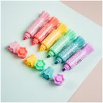 Текстовыделитель двусторонний MESHU "Candy" мини, ассорти, пастельные цвета, 2/4мм Текстовыделитель двусторонний MESHU "Candy" мини, ассорти, пастельные цвета, 2/4мм