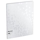 Папка с 20 вкладышами Berlingo "DoubleWhite" А4, 17мм, 1000мкм, белая, с внутр. карманом