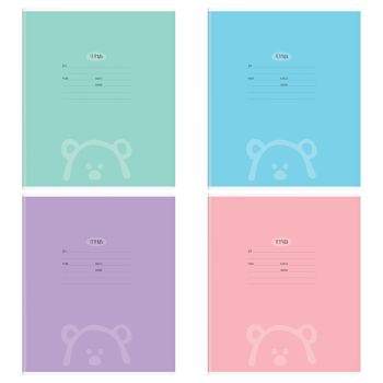 Тетрадь 12л., клетка MESHU 