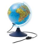 Глобус физико-политический рельефный Globen, 25см, с подсветкой от сети