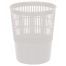 Корзина для бумаг СТАММ, 14л, сетчатая, белая